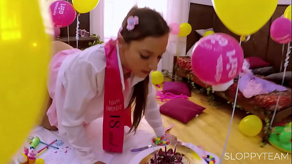 Birthday Cake Smashed Deep Throat Food Fetish thumbnail