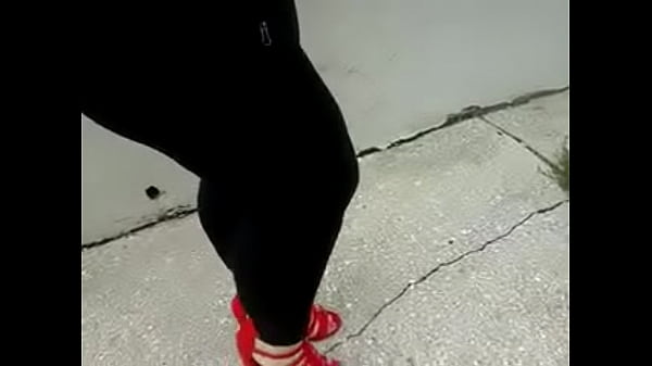 Play MP4 - BBW Latina Milf walking with big  thick shapely legs  in leggings and heels &lpar;red&rpar;