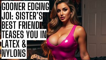 Gooner Edging Joi: Sister&rsquo;s Best Friend Teases You In Latex & Nylons Asmr Hfo Joi Erotic Audio 4 Men thumbnail