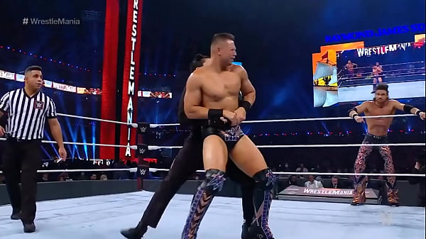 Damien_Priest eBad Bunny vs The Miz e_John Morrison Wrestlemania 37