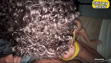 CURLY MILF BRUNETTE couldn't wait for the TRAFFIC  The BEST RAW AMATEUR sex of my life. 
