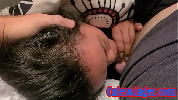 waking up with cock_in my mouth and_getting_cum in face and_mouth and throat