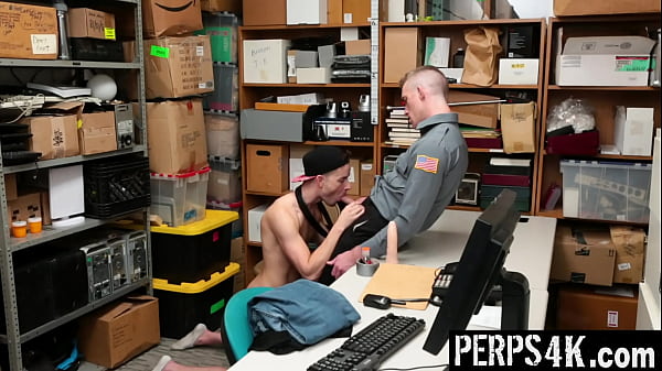 Boy's Physical Attraction to the Guard Saves Him from Further Punishment - Perps4k 