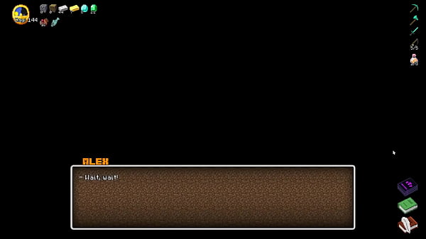 Play MP4 - HornyCraft &lbrack; Parody Hentai game PornPlay &rsqb; Ep&period;49 double creampie Alex tight pussy &excl;