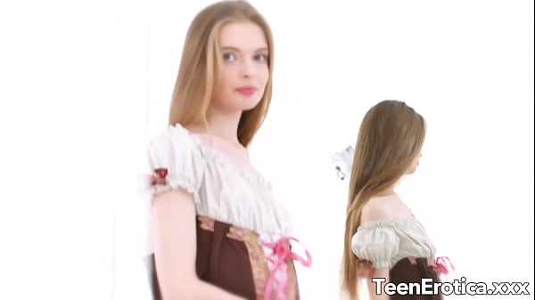 Petite teen adel bye takes it all in