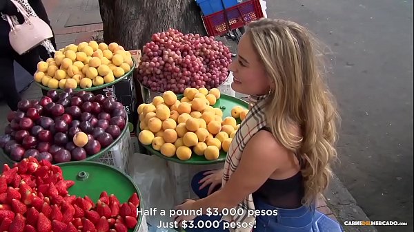 CARNE DEL MERCADO - Big Tits Anastasia Rey Picked Up For Hard Homemade Sex 