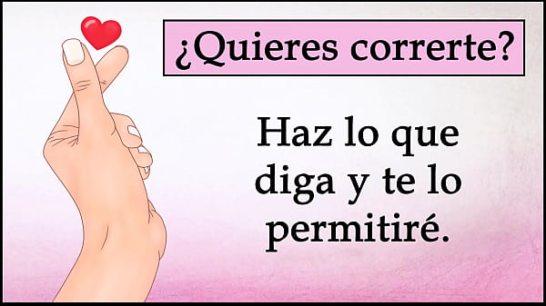 JOI Correte rapido es una ordenVoz española