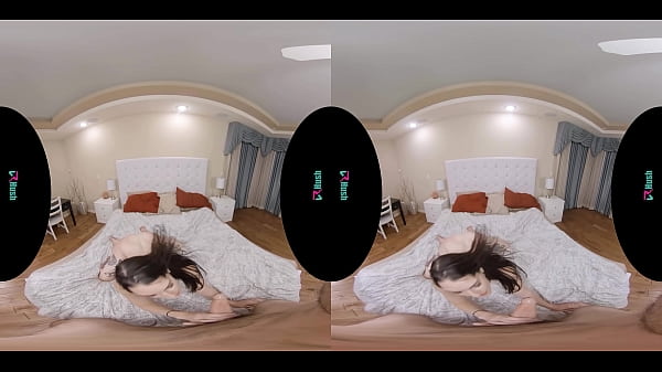 VRHUSH Aria Khaide tries on_outfits before riding your cock