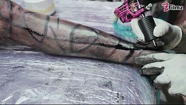 Nonton Big Boobed Tattoo Girl Gets Anal Fuck During A Tattoo Session - Gaping And Atm thumbnail