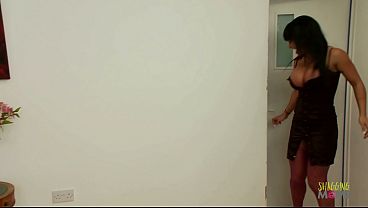 His Wet Dream Is Coming True! There Is A Busty Milf In Sexy Lingerie Waiting By The Bed. So He Sticks His Erected Cock Straight Into Her Mouth. Very Intense Sex Soon Follows As The Milf Is Insatiable. thumbnail