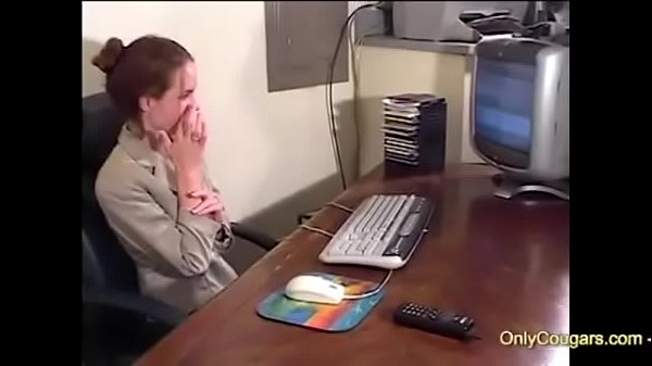 Victoria Fingers Her Vagina At Work 