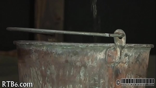 Hard toy for beauty's anal canal 