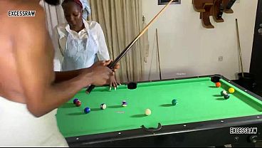 Just wanted a quiet snooker game plans changed as she presented wet juicy pussy 