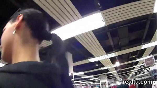Glamorous czech kitten is seduced in the shopping centre and banged in pov 