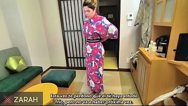 Japanese Maid Disciplined With Rough Sex And Creampie