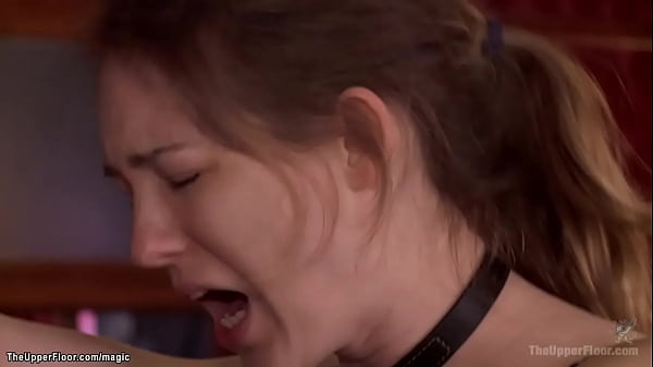 Sexy Blonde House Slave Dahlia Sky Is Humiliated And Tormented By Barry Scott While Guests Fucking At Bdsm Orgy Party In The Upper Floor thumbnail