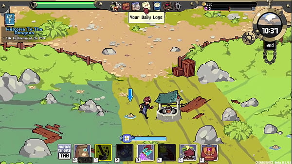 Eu jogando um hentai rpg 