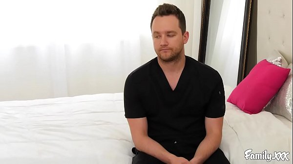 Play MP4 - Step Mom Fucks Her Step-Son After He Massages Her Big Tits and She Sucks His Cock