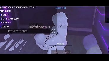 Roblox - Her womb couldnt take it all! Snowbunny gets thoroughly bred and overfilled!