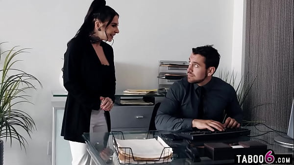 Busty CEO Cherie Deville and HR lady Joanna Angel_fuck the_new employee