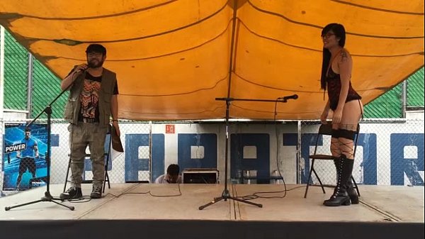 Star Kaat_1er Feria Porno_Cultural Poema_al Desnudo 2015