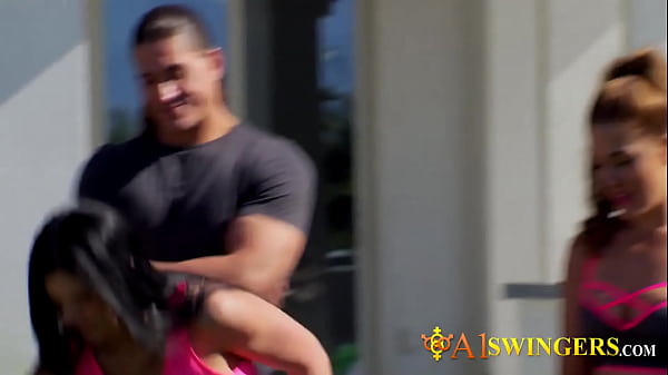 Swinger husband convinces his_wife of_joining_the lifestyle