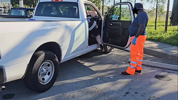 The Street Cleaner Let Me Clean His Cock With My Mouth Publicly In Car - Cum In Mouth, Cum Swallow, Bust A Nut, Jerking Off, Big Cum Load, Fat Pussy, Massive Ass thumbnail