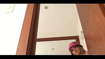 Sammy 18 with small tits and Fingering Hard