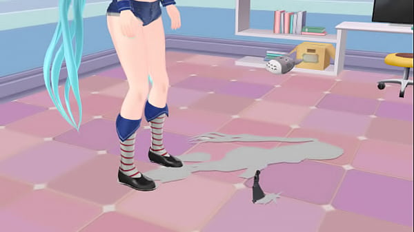 Nonton Miku Shove Kirito In Her Ass thumbnail