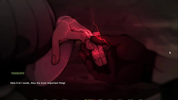 She is crazy with lust and moans hotly on his dick 