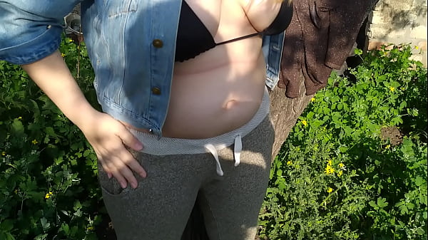 Play MP4 - Fast outdoor public  bareback sex with a big boobed blonde Milky Mari  ends as creampie&excl;