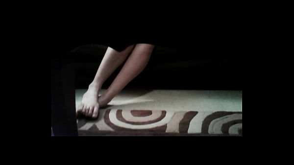 Candid foot play 