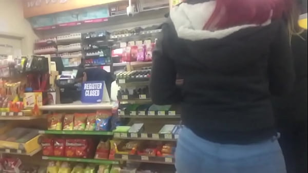 Hidden cam video latin booty at ampm