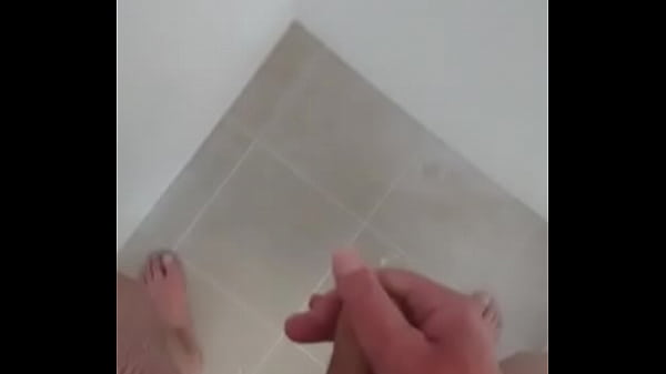 Cumming in shower
