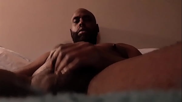 Play MP4 - Ivan stroking his big black dick until he nuts