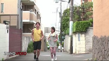 Shaved Pussy sultry JAV babe Uika craves cock Creampie in both holes then gets naughty Toys