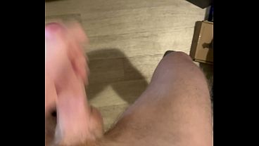 Horny Solo Twink Jerk Off: Skinny Amateur Boy Stroking and Cumming Big 