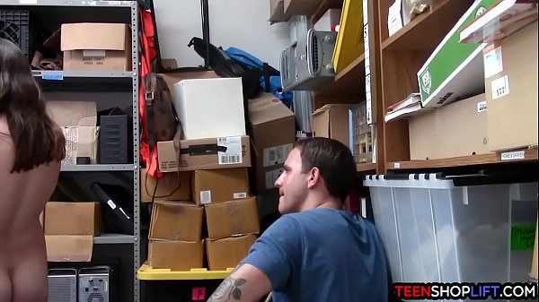 Boyfriend has_no mercy for his shoplifting girlfriend