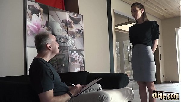 Play MP4 - Nice tits and perfect nympho butt for naughty grandpa