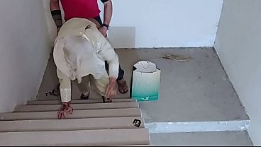 Fucked sister in law on stairs secret meeting 