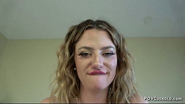 Hot Wife Cuckolds You And Gives You A Pov Blowjob And Seduces You Into Watching Her Fuck Other Guys While You Watch And Puts You In Chastity While She Humiliates You With Your Cock In Chastity Creampie Eating Facesitting thumbnail