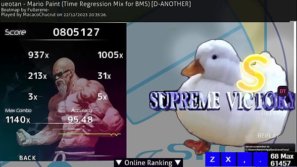 Mario paint d another dt 95 pauseless 1st ever reflec snipe soon 