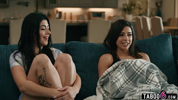 Tiny lesbian teen_caught fingering pussy by her sexy roommate