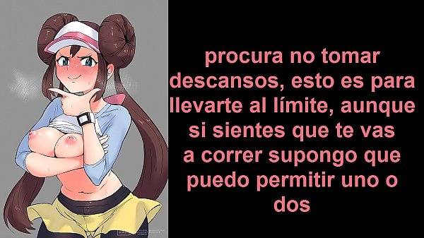 JOI en espa&ntilde;ol instrucciones para masturbarte con Rosa de Pok&eacute;mon 