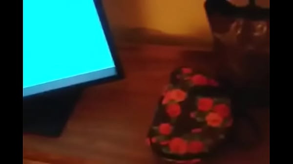 Brazilian slut sucks my cock 