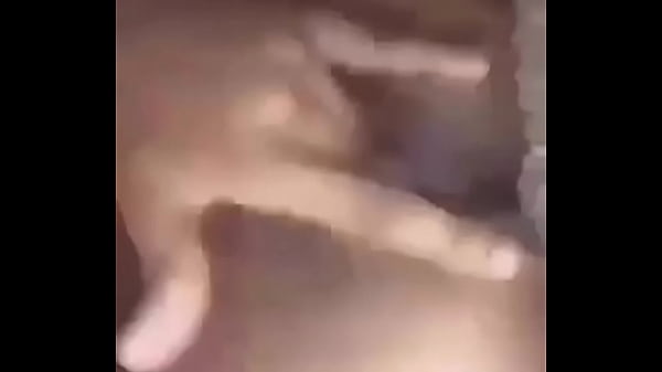 Young black girl plays with nice wet pussy