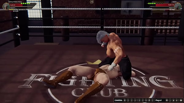 Johnny walker vs diabla nf3d mma mixed combat femdom battle ring arena 