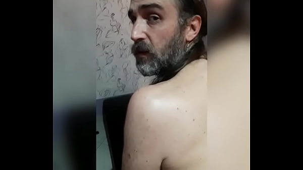 gregory horny buttslut muscian in mexico naked on all fours with dildo in ass bdsm 