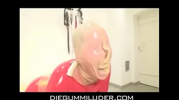 B control mask hot carmen latex rubber fetish