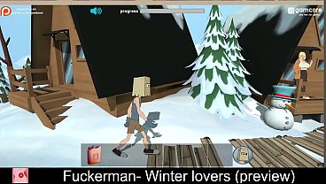 Fuckerman winter lovers preview action 2d 3d adult cartoon fuckerman furry futanari game nsfw winter 